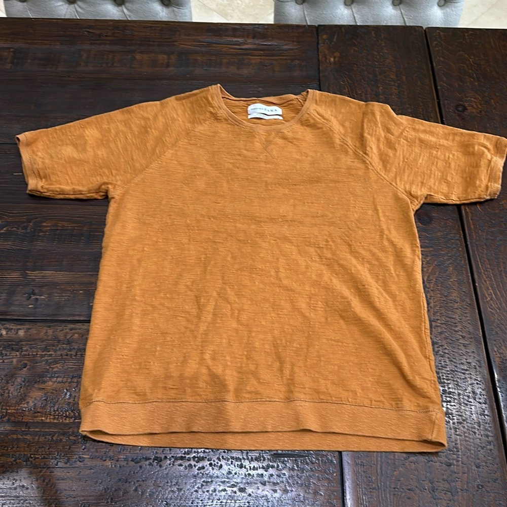 Zara Short Sleeve Tee in Burnt Orange